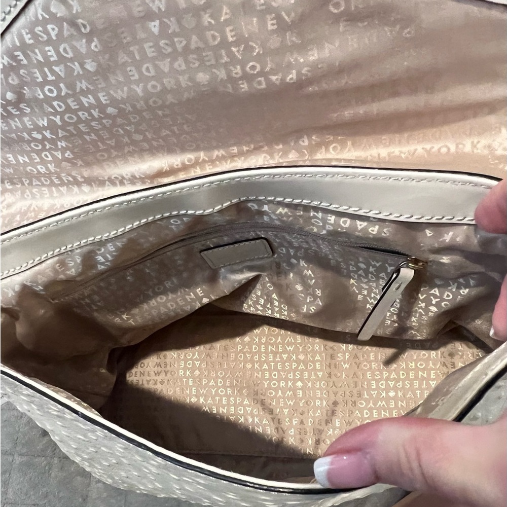 Kate Spade Embossed Ostrich Leather Purse - Picture 4 of 11